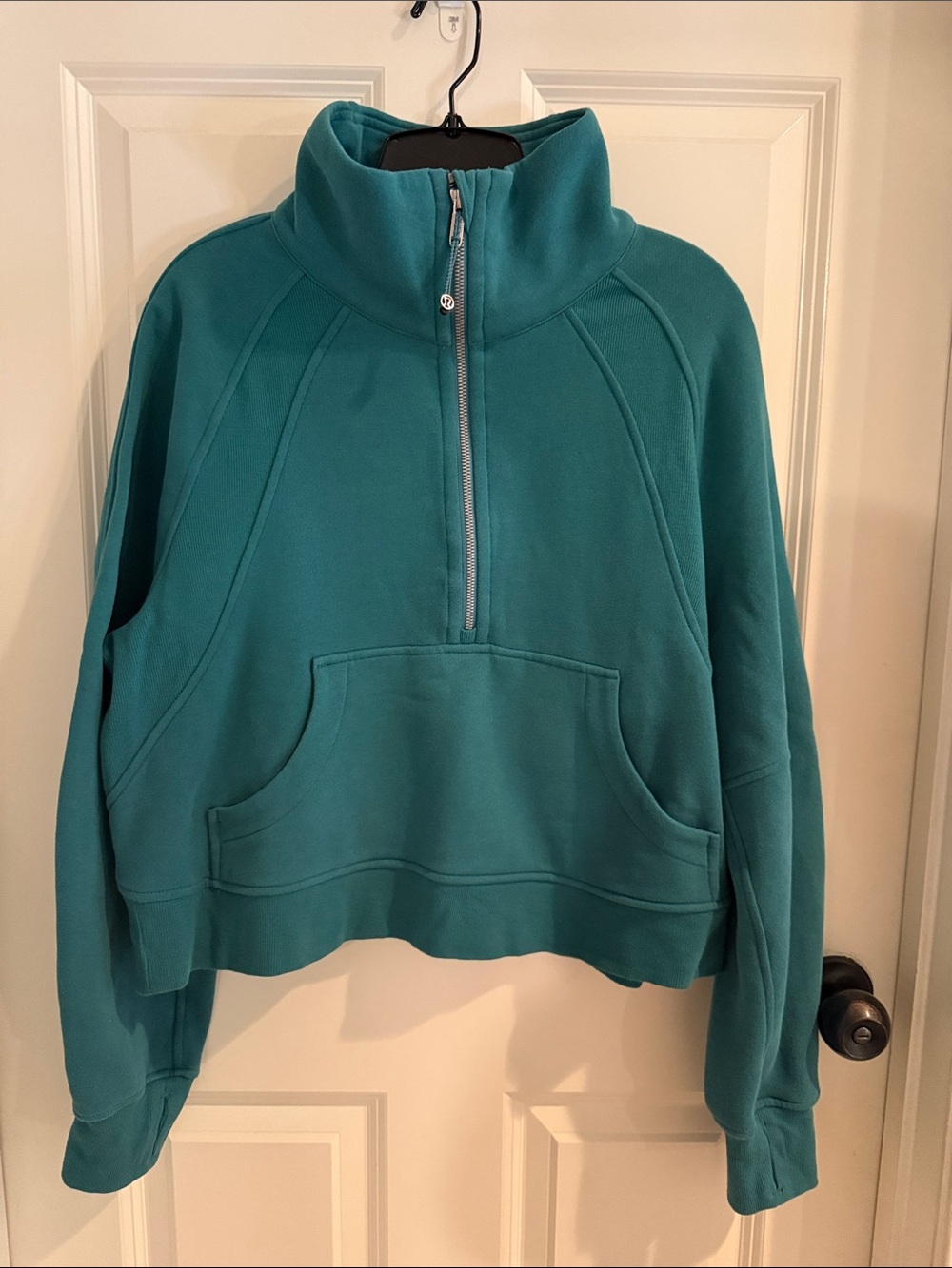 Lululemon Scuba Oversized Funnel-Neck Half Zip, size M/L